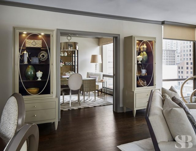 view into home office