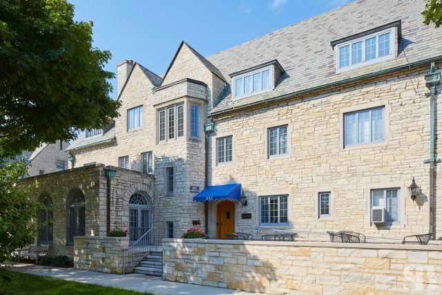 sorority house exterior