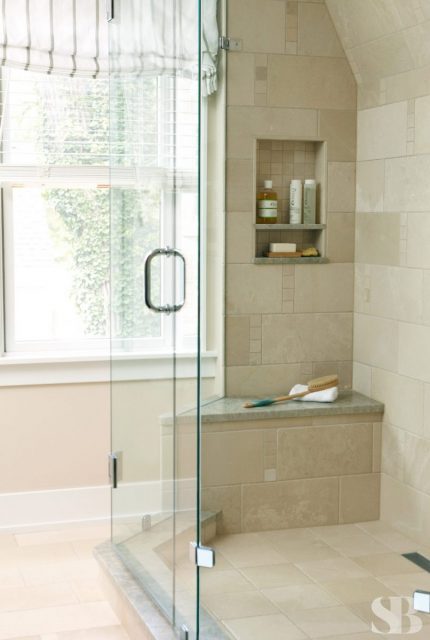 glass shower door