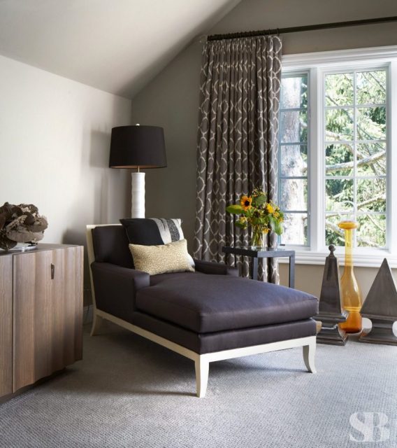 charcoal chaise lounge